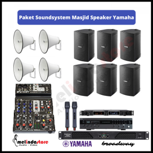 Paket Masjid Indoor Outdoor Speaker Yamaha VS6 | 100m2